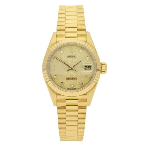 used womens gold rolex|second hand rolex ladies watches.